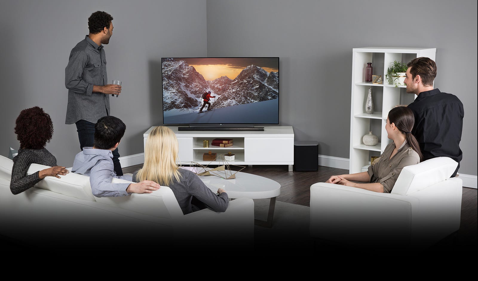 LG Curved OLED 4K Smart TV - 55